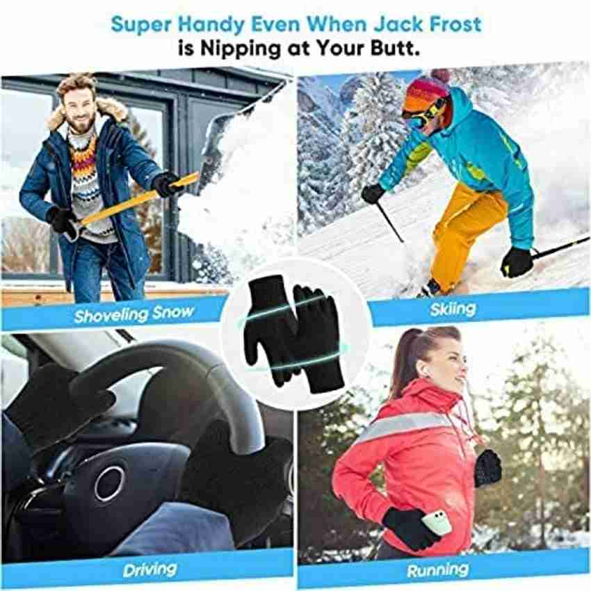 DreamPalace India Woolen Hand Gloves Stretchable Unisex Warm