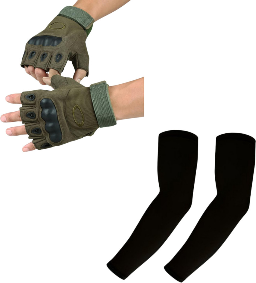Nirbaan Half Finger Bike Gloves For Men Women and Get free UV
