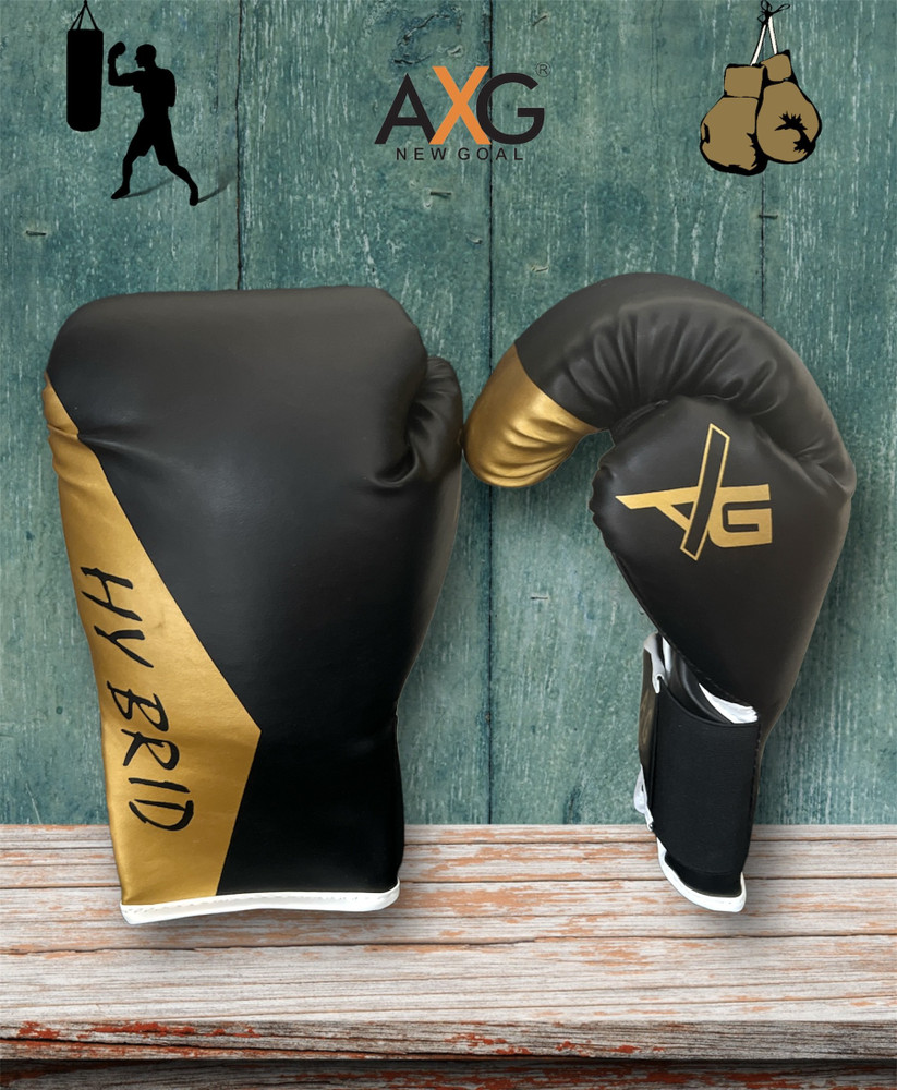 Punching wall with sale boxing gloves