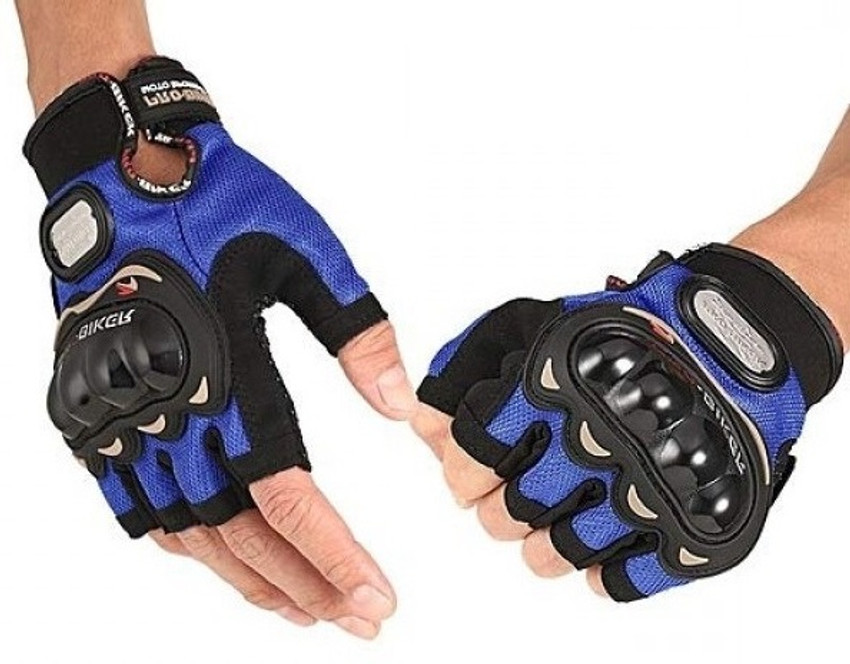 Creeknest Motorcycle Half Finger Hard Knuckle Racing Breathable