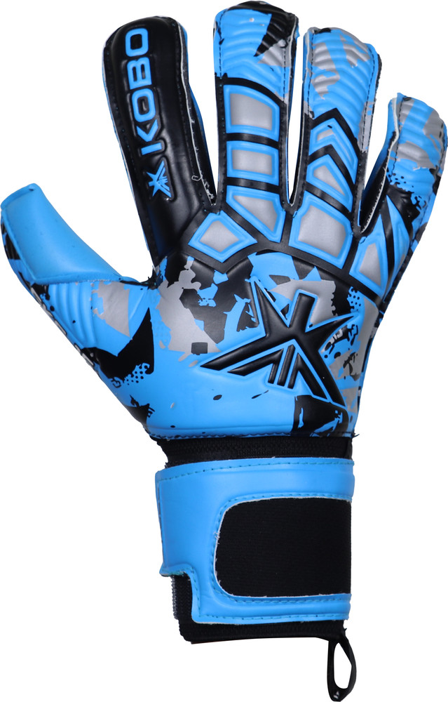 Kobo black goalkeeper gloves hot sale