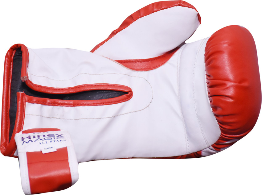 Padding in boxing gloves top