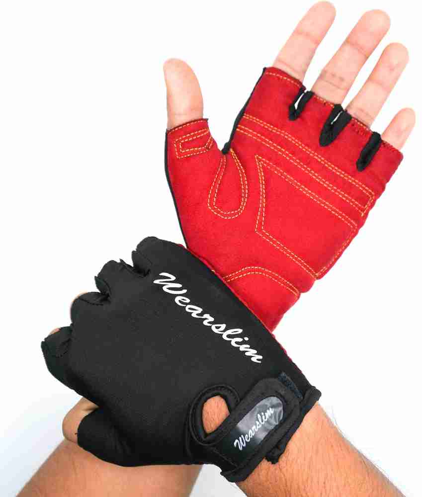 Wearslim Weight Lifting Fingerless Gym Gloves for Training