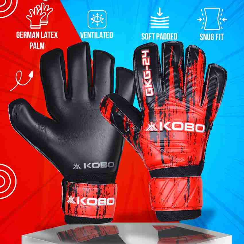 KOBO Football Soccer Goal Keeper Professional Gloves Size 8.5