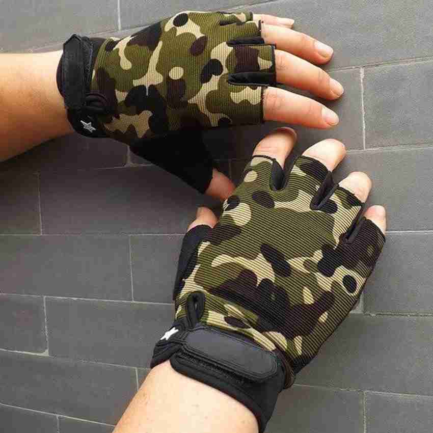 Fingerless cycling sale gloves
