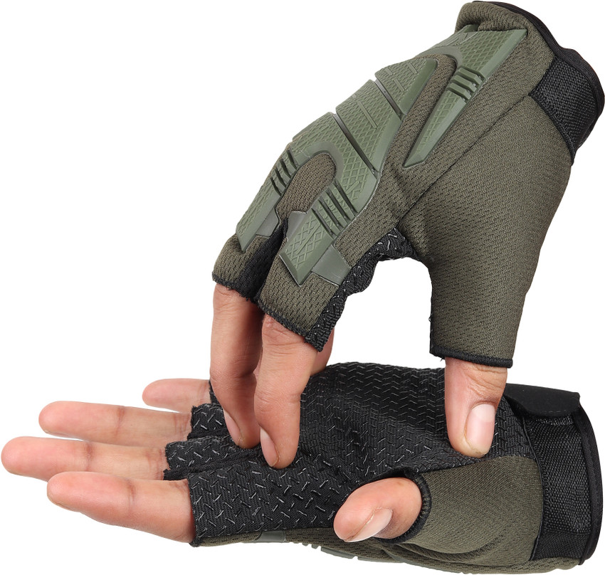 Half finger winter gloves clearance
