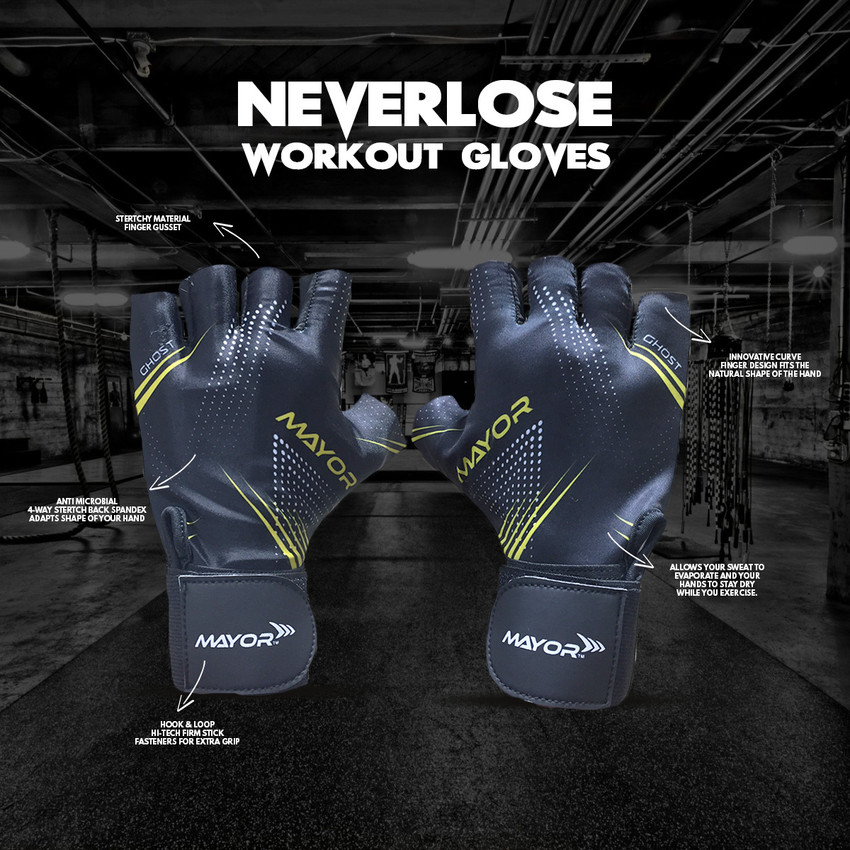 Antimicrobial gym sales gloves