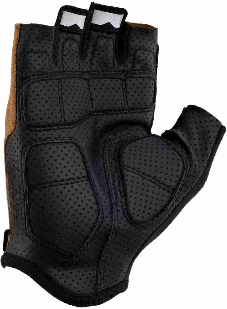 dynamics Decathlon Road Cycling Gloves Brown Bike Gloves Pack