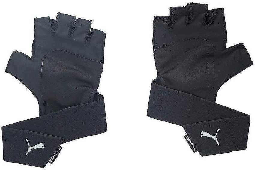 Puma gym gloves store with wrist support