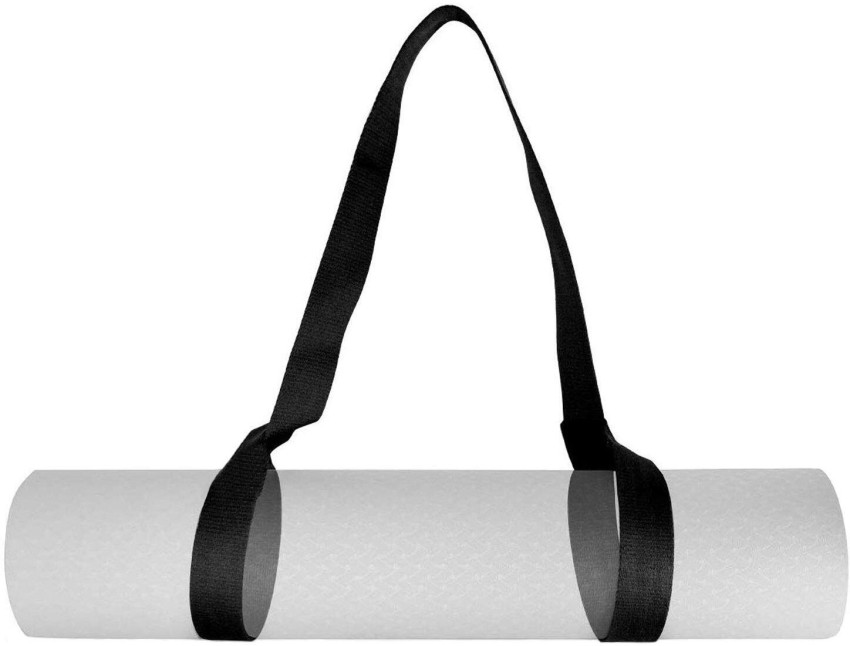 Matt Carry Strap - Black nylon –