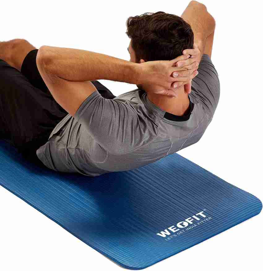 WErFIT Luxurious 15mm NBR Yoga Mat, Anti Skid, Extra Thick for Men & Women  Blue 15 mm Yoga Mat - Buy WErFIT Luxurious 15mm NBR Yoga Mat, Anti Skid,  Extra Thick for