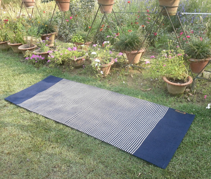 Ase yoga cotton mat hotsell