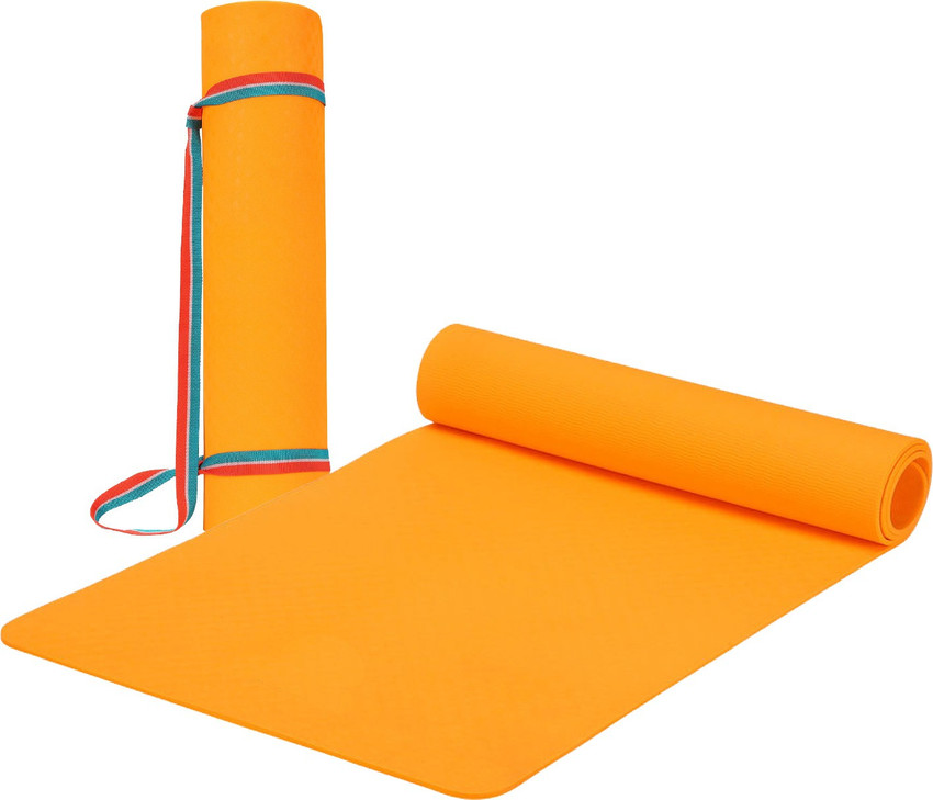 Orange yoga mat hotsell