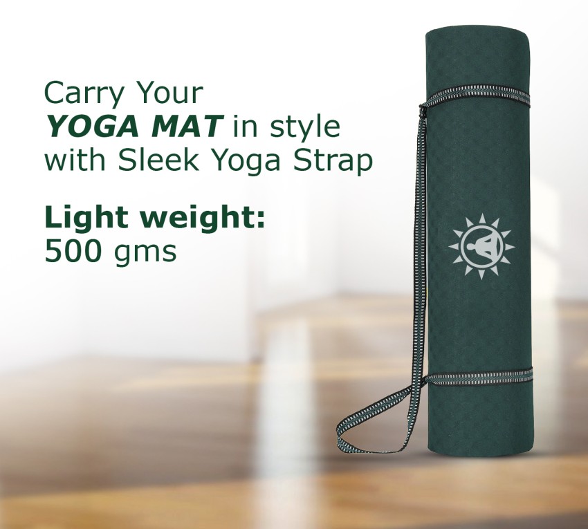YFMATS 4MM(Green)-100% EVA ANTI SKID Light Weight GREEN YOGA MAT