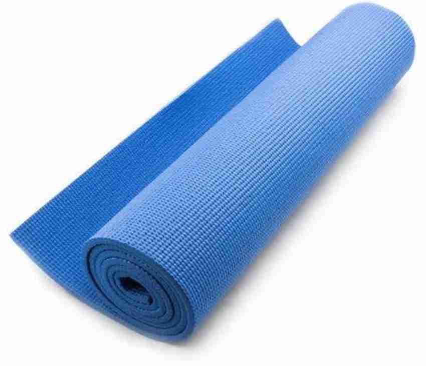 Chitra Dark Blue 6 MM Anti- skid Yoga mat For Man & women For Yoga &  exercise Blue 6 mm Yoga Mat - Buy Chitra Dark Blue 6 MM Anti- skid Yoga