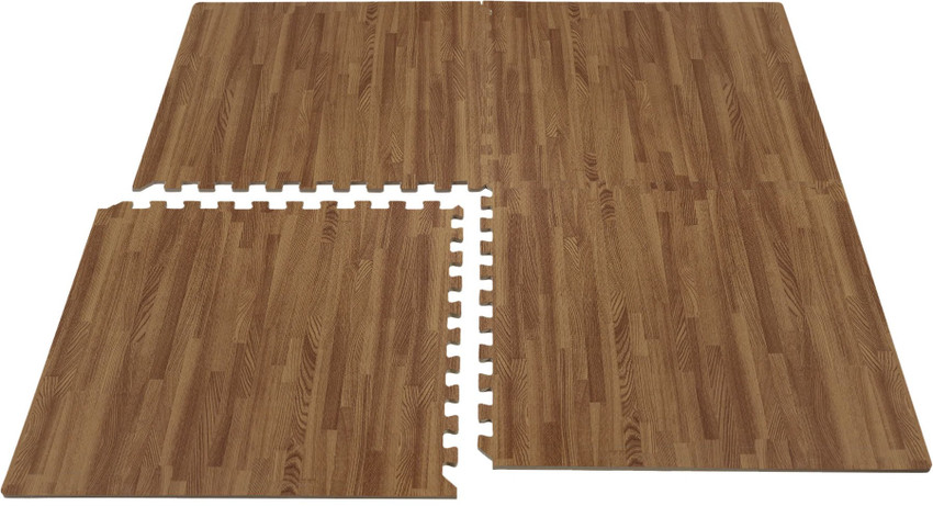 KOBO Imported Wood Grain Puzzle Floor Mat EVA Foam Interlocking