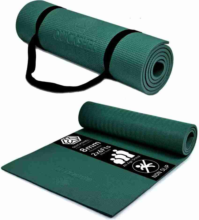 Quick Shel Army Green SUPERIOR QUALITY ANTI SKID YOGA