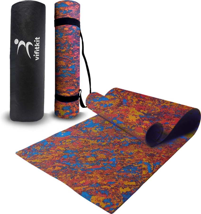 Vifitkit 6mm Yogamat for Women and Men, Anti-skid Exercise Mat for Gym  Workout with Strap at Rs 299, Exercise Mats in Bengaluru