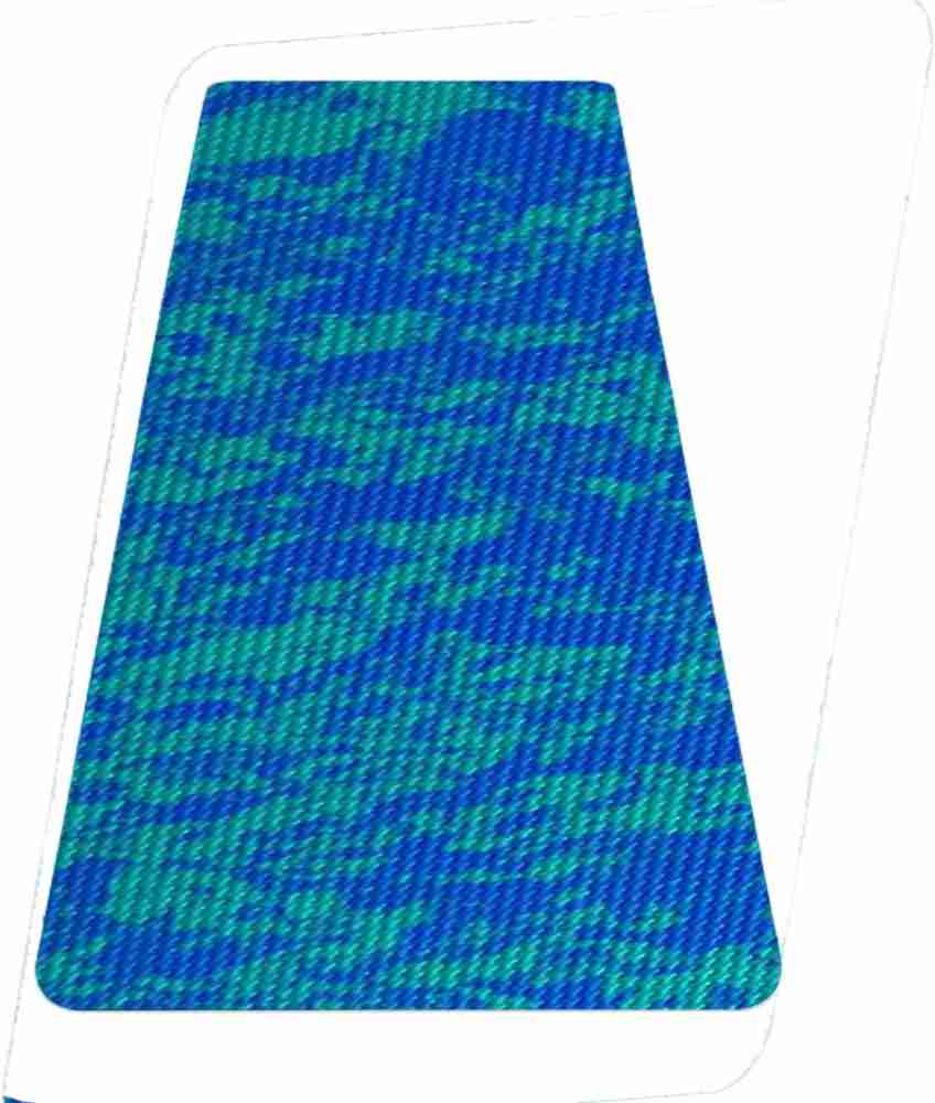 Buy Spokofit EVA Non Slip Yoga Mat with Strap (BLUE , 4 MM) Online