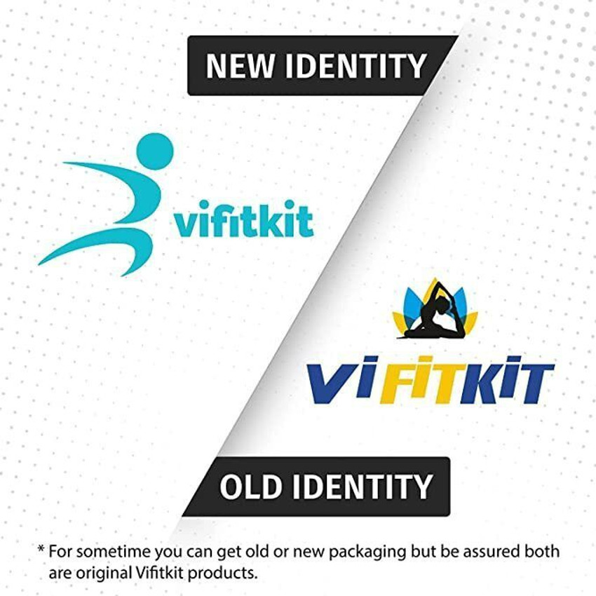 VIFITKIT 6mm Anti Skid Yoga Mat with Carry Bag for Home Gym