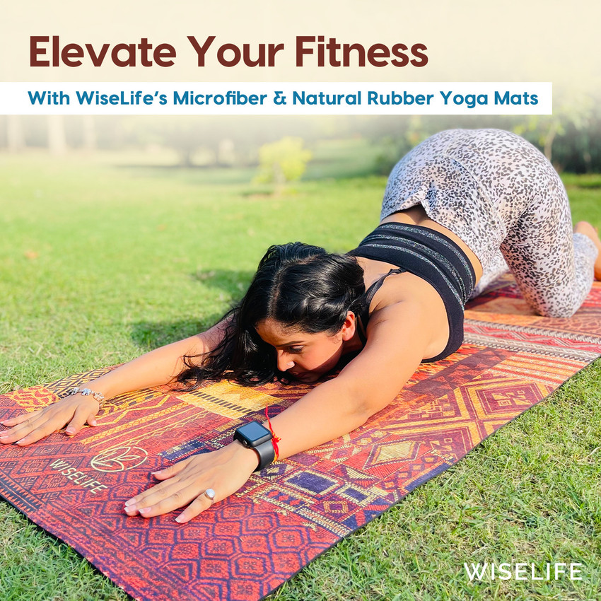 Wiselife Suede Natural Rubber Yoga Mat Carry Strap Anti Slip Workout Marrakesh 5 mm Yoga Mat Buy Wiselife Suede Natural Rubber Yoga Mat Carry Strap