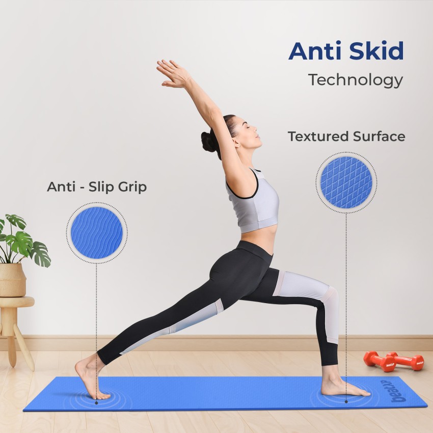 Buy beatXP Blue Color (4mm) Yoga Mat Online at Best Prices in India -  JioMart.
