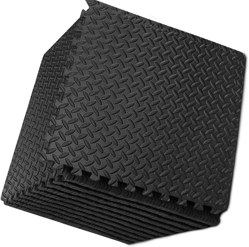 Nasmodo gym mat for floor puzzle floor mat for exercise interlocking floor mat 6pcs Black 25 mm Exercise Gym Mat Buy Nasmodo gym mat for floor puzzle floor mat for