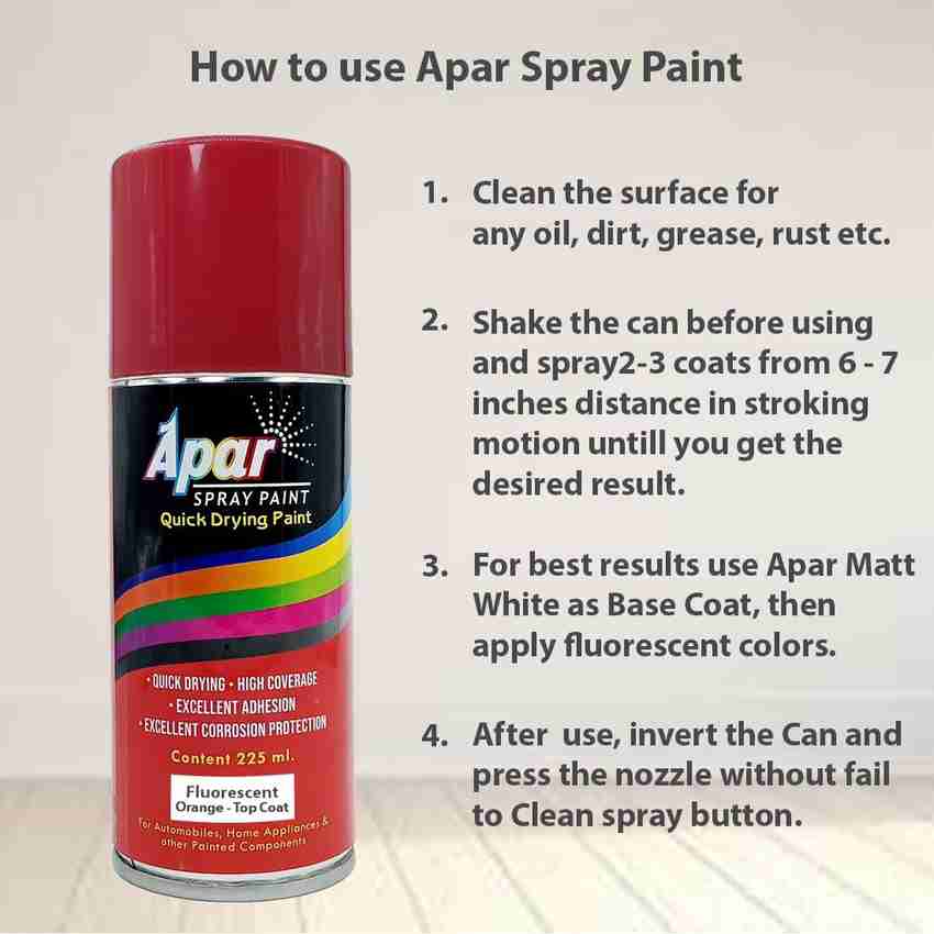 Orange spray on sale paint for bike