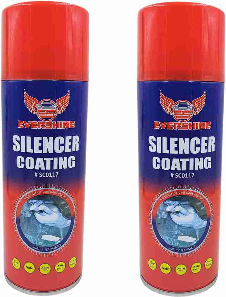 Evershine Silencer coating for Car Bike Black Colour Silencer Paint Black Spray Paint 1000 ml Price in India Buy Evershine Silencer coating for Car Bike Black Colour Silencer Paint