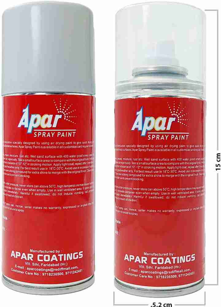 White spray paint top for scooty