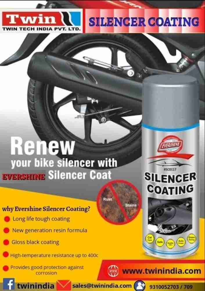 Best spray paint clearance for bike silencer