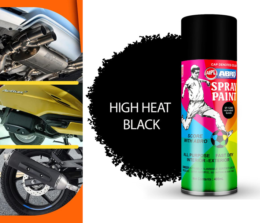Black spray hotsell paint for scooty
