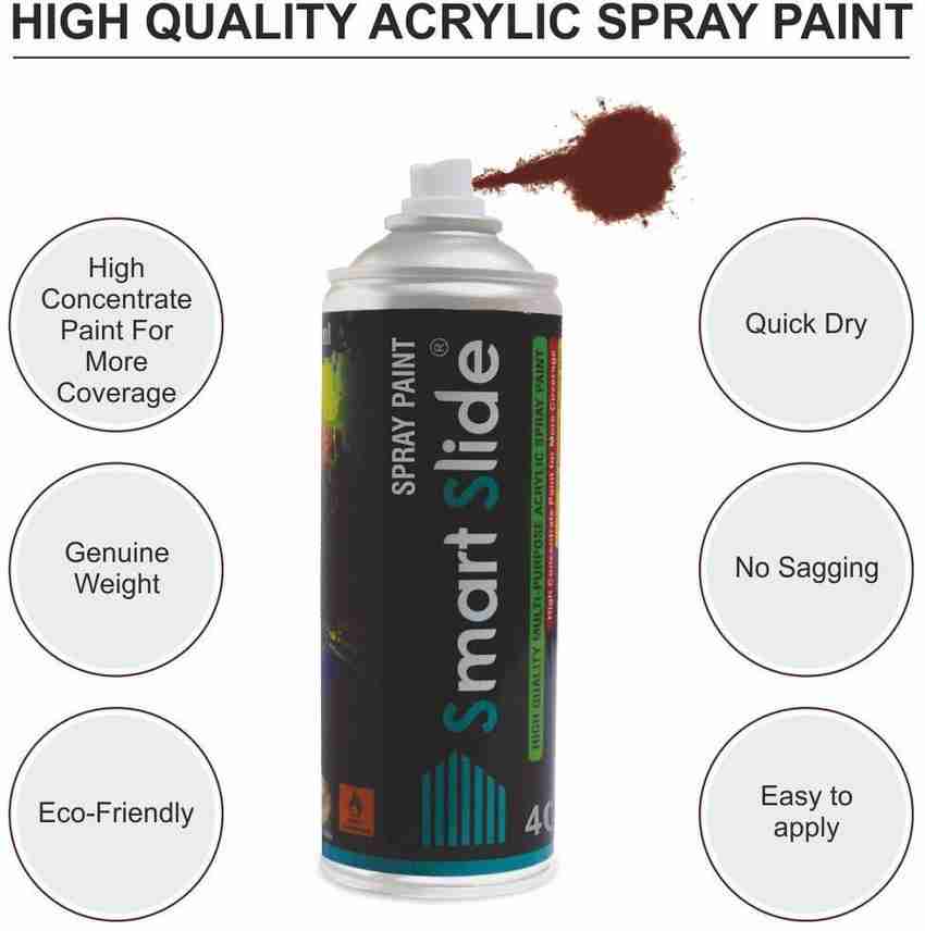 SMART SLIDE Red Spray Paint 800 ml Price in India - Buy SMART SLIDE Red Spray Paint 800 ml online at Flipkart.com