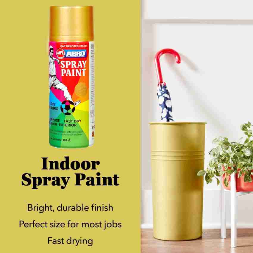 Abro 35 Gold Spray Paint, For Metal at Rs 180/pack in Bengaluru