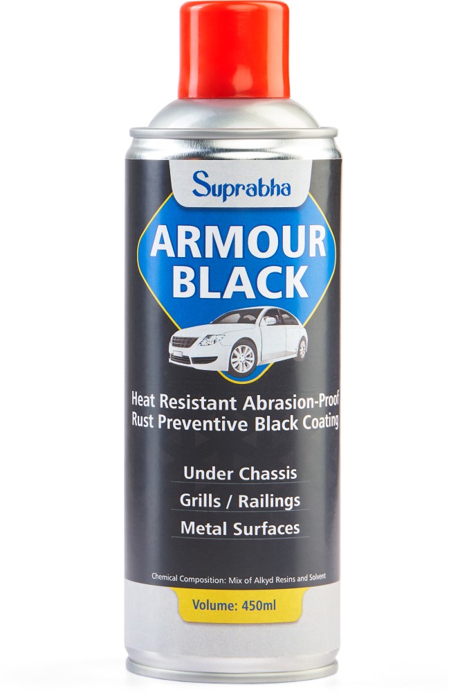 WONDER-X Armour Black Automotive Professional Undercoating Spray Paint, Rust  Proofing Black Spray Paint 450 ml Price in India - Buy WONDER-X Armour  Black Automotive Professional Undercoating Spray Paint, Rust Proofing Black  Spray