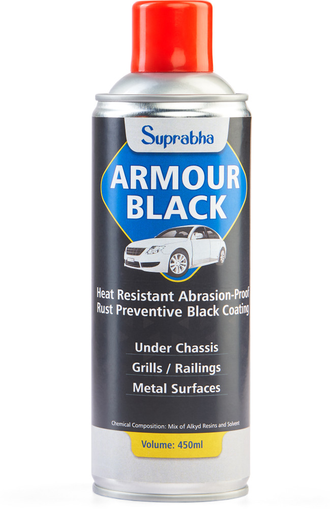 WONDER-X Armour Black Automotive Professional Undercoating Spray Paint, Rust  Proofing Black Spray Paint 450 ml Price in India - Buy WONDER-X Armour  Black Automotive Professional Undercoating Spray Paint, Rust Proofing Black  Spray