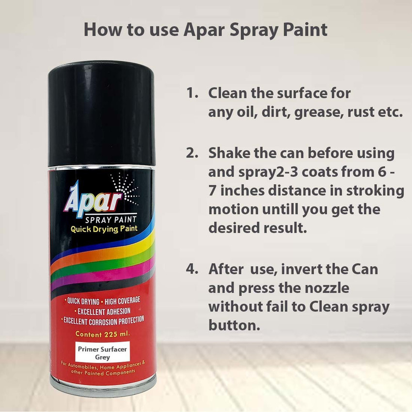 Primer spray sales paint for bike