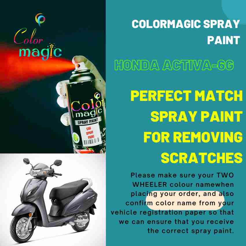 COLORMAGIC Matte Axis Grey Metallic Spray Paint 200 ml Price in