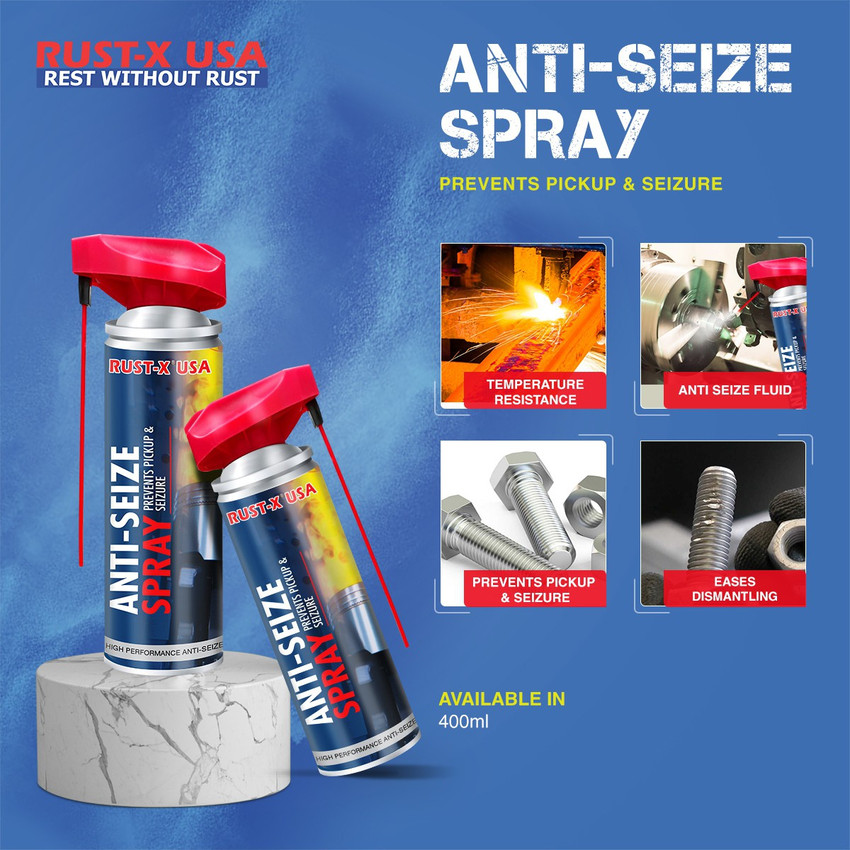 Rust X Anti Sieze Spray Static operating temperature resistance 1