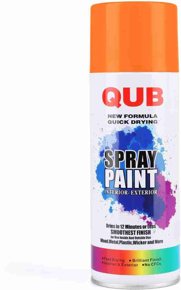 Exterior spray paint for plastic store