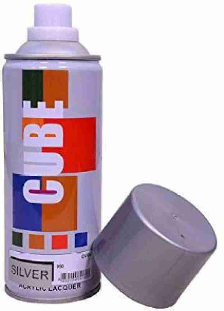 Silver spray discount paint for bike