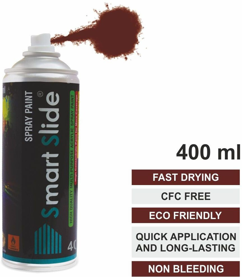 SMART SLIDE Red Spray Paint 800 ml Price in India - Buy SMART SLIDE Red Spray Paint 800 ml online at Flipkart.com