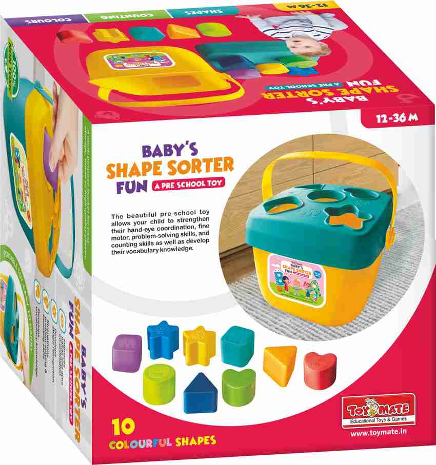 Toymate Baby s Shape Sorter Fun for Kids Toddlers A Pre School