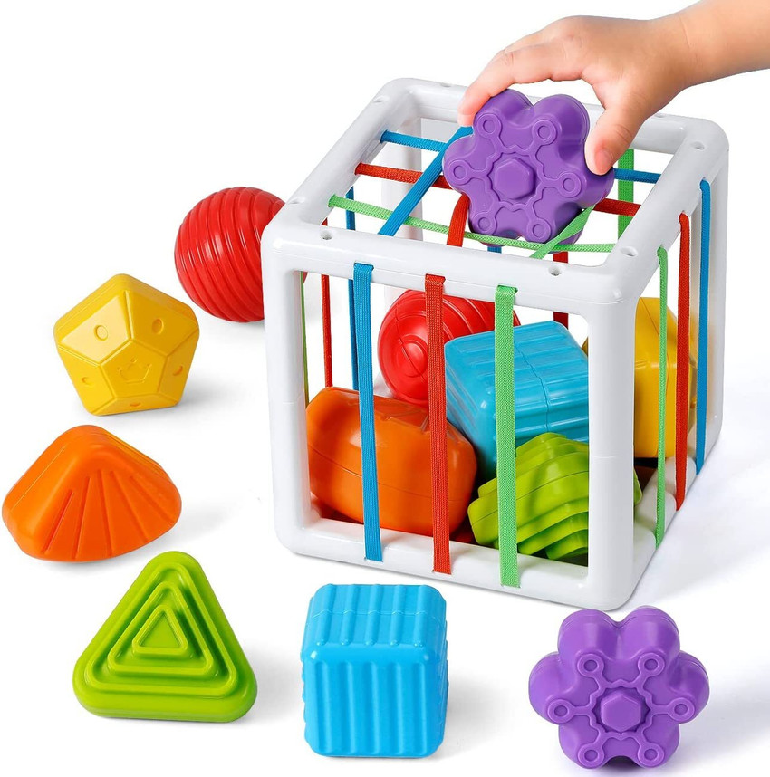 STOFFIER GARTEN Shape Sorter Baby Toys Educational Learning Toys for 1 3 Year Old Shape Sorter Baby Toys Educational Learning Toys for 1 3 Year Old Buy Shape Toys toys in India