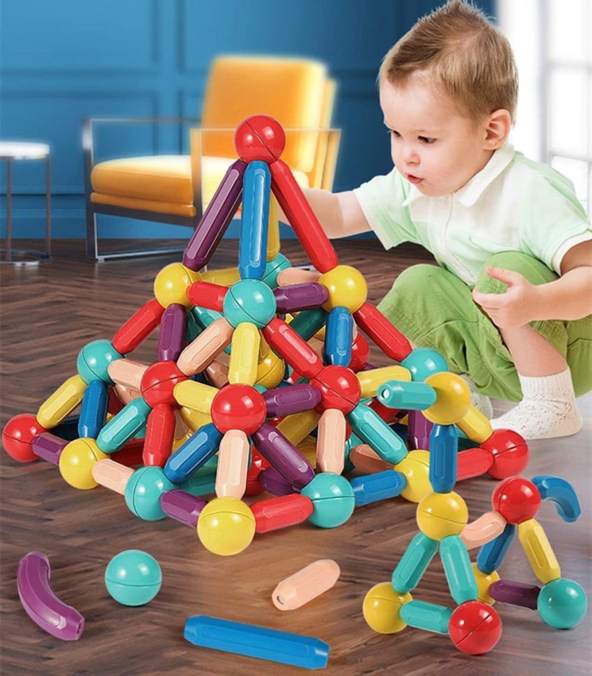 Magnetic balls and sticks for toddlers deals