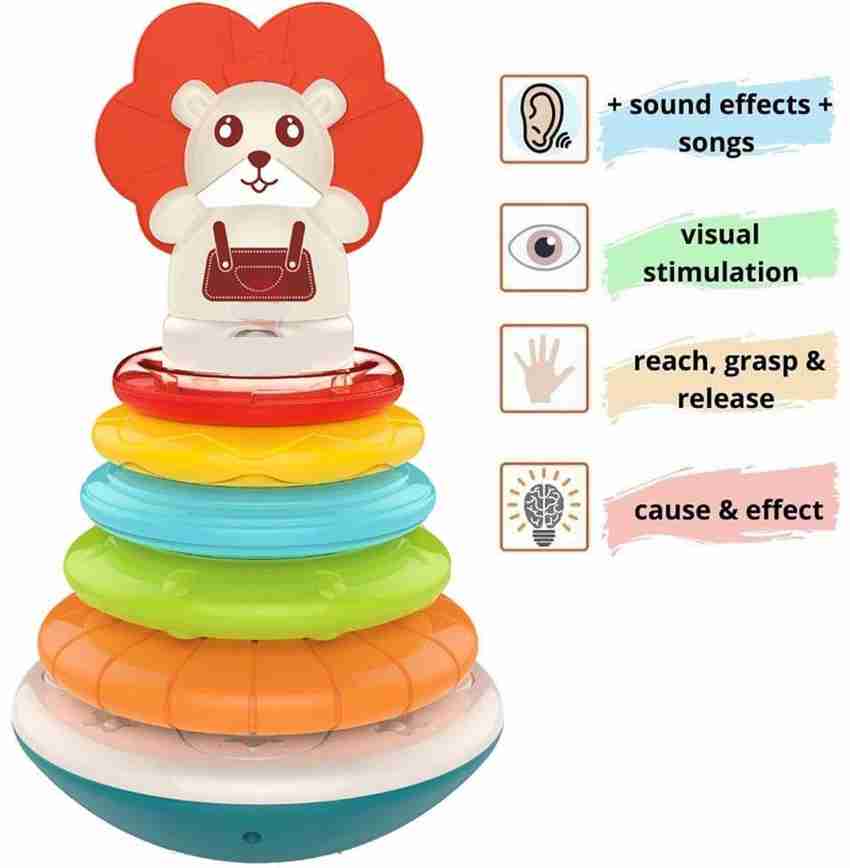Musical stacking 2025 rings toy