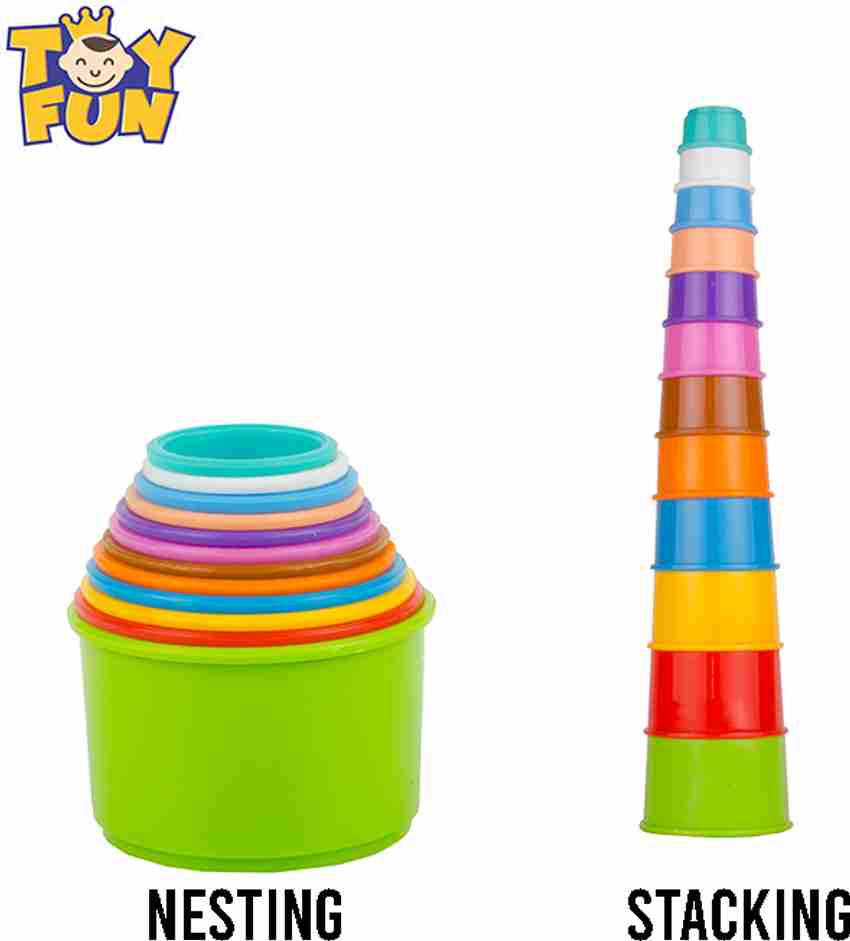 Stacking and deals nesting toys