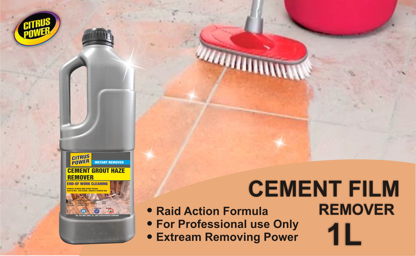 CITRUS POWER Highly Concentrated Cement Grout Haze Remover and