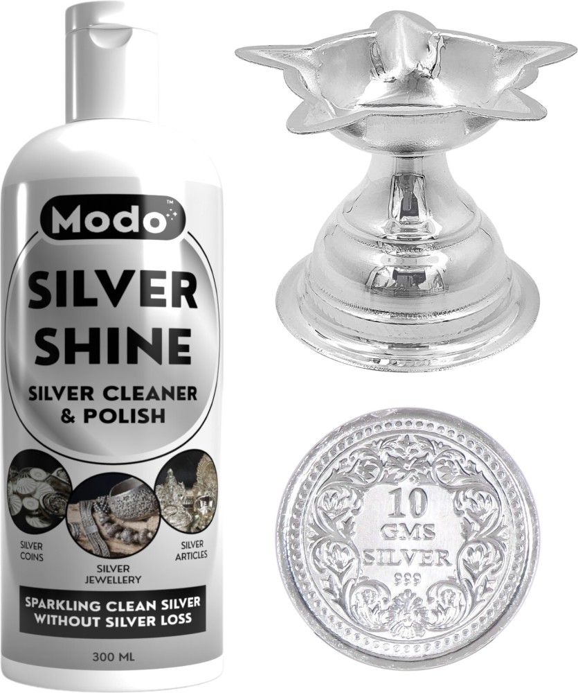 Modicare Silver Dip Instant Silver Cleaner Sparkling Clean Silver Without  Silver Loss 300ml 