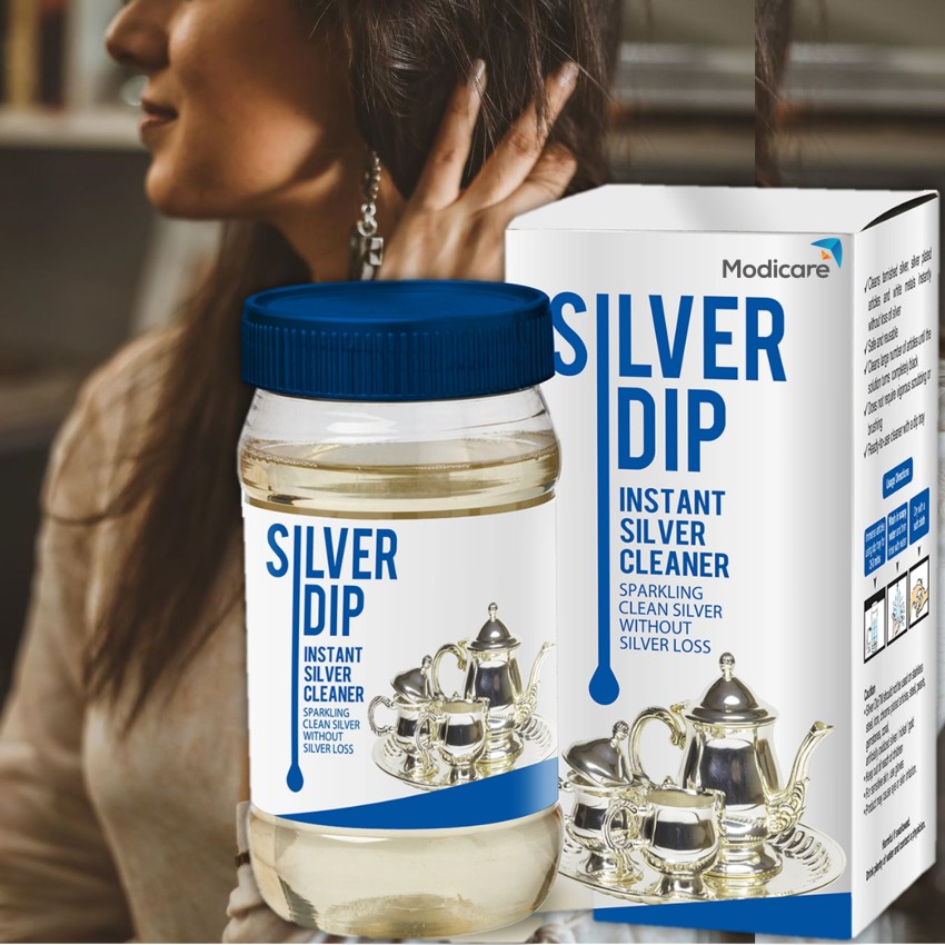 SILVER DIP Instant Silver Cleaner for Home & Kitchen Use,(Silver Cleaning  Liquid Polish) Stain Remover Price in India - Buy SILVER DIP Instant Silver  Cleaner for Home & Kitchen Use,(Silver Cleaning Liquid